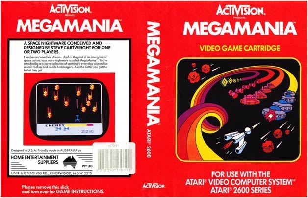 Megamania Atari 2600 gameplay - Jogos de Atari 