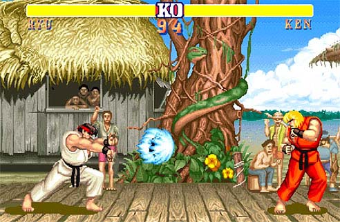 Cena de Street Fighter 2 - World Warrior