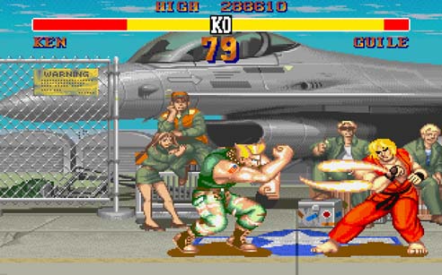 Cena de Street Fighter 2 - World Warrior