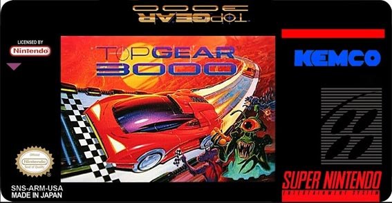 Jogo Top Gear 3000 - SNES - Loja Sport Games