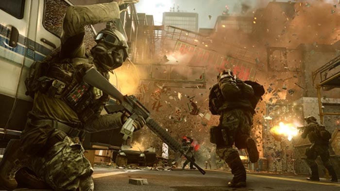 Cena de Battlefield 4: Final Stand, para PS4