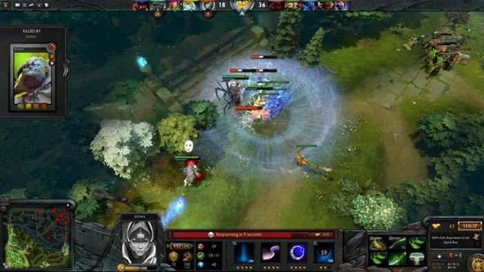Cena de Dota 2